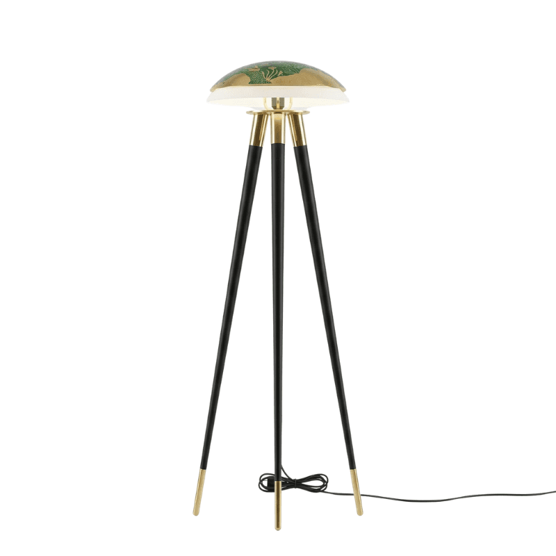 Squid Brass Standing Lamp